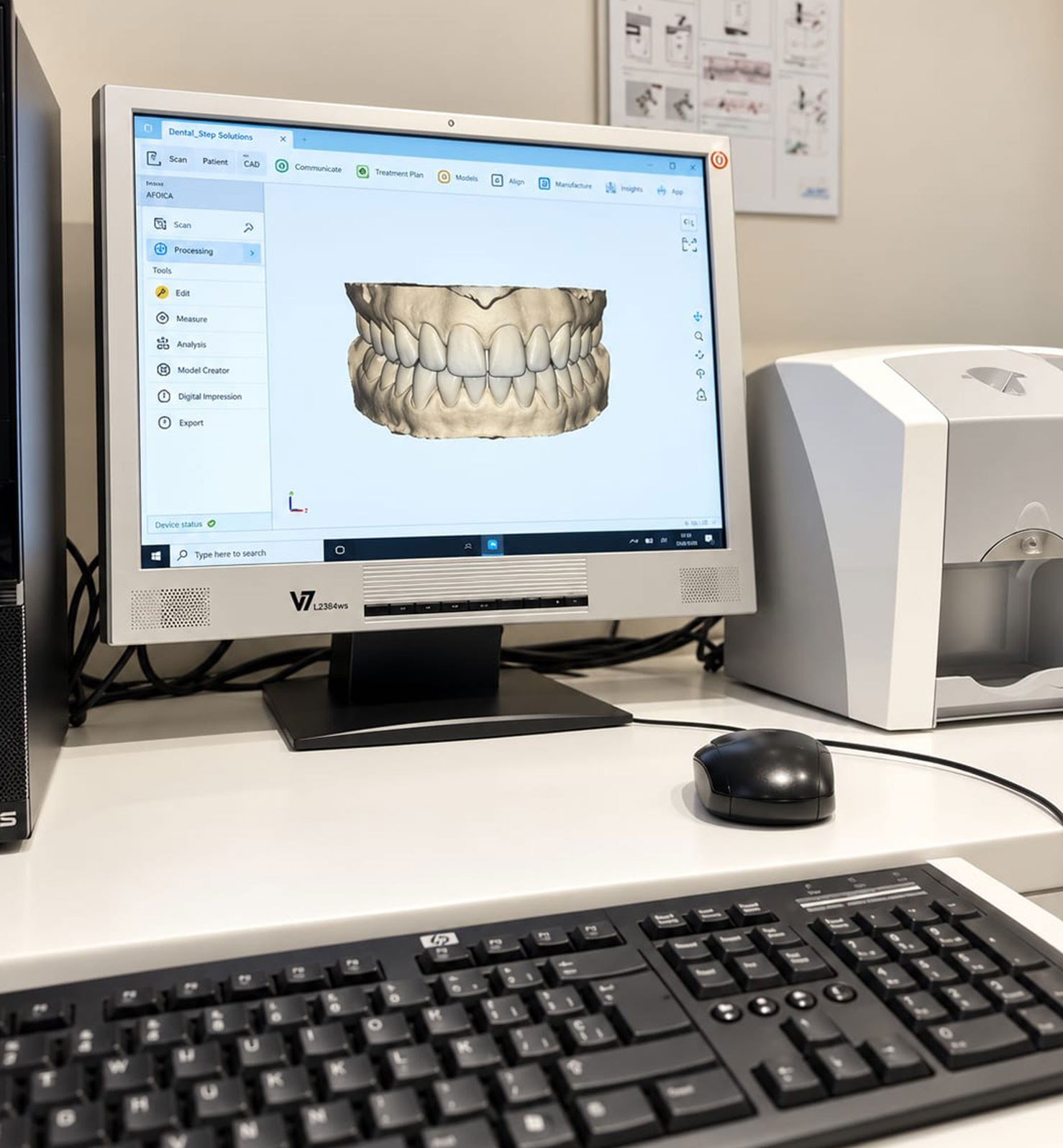 Impressora 3D de resina del laboratori