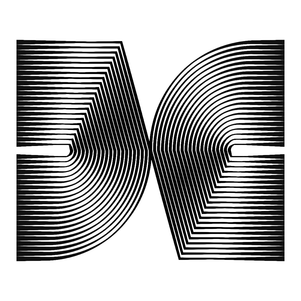 Weapon X experimental typography