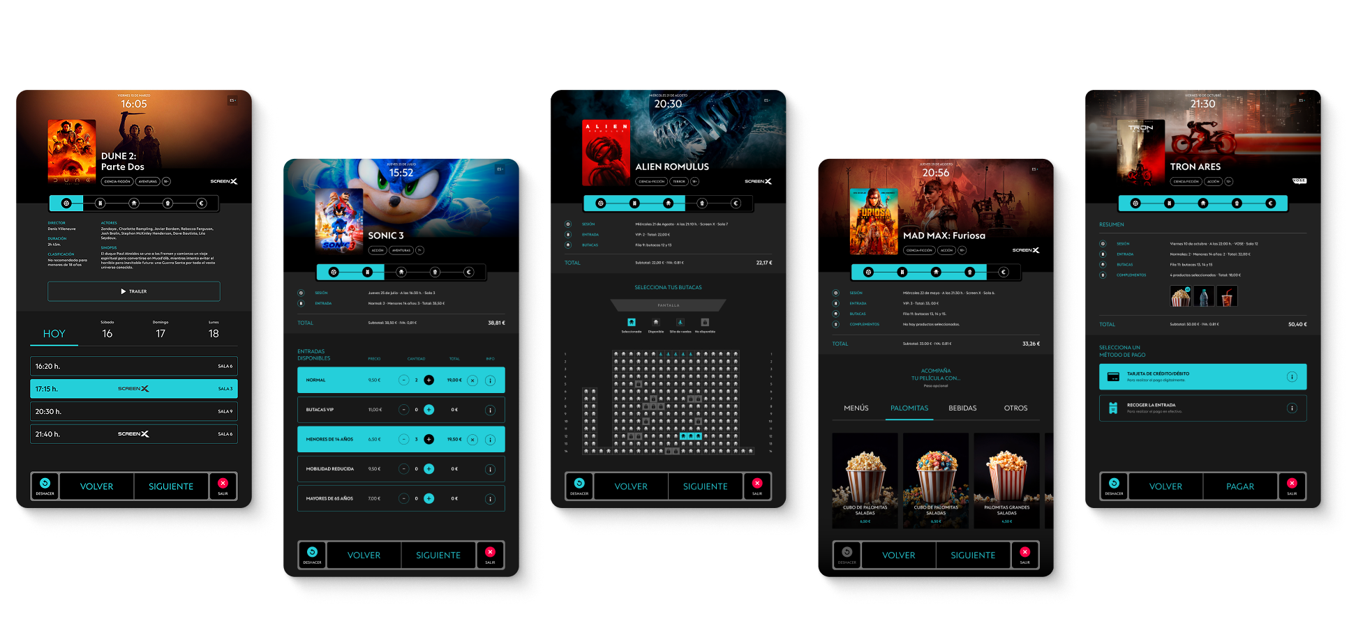 Digital Cinema kiosk