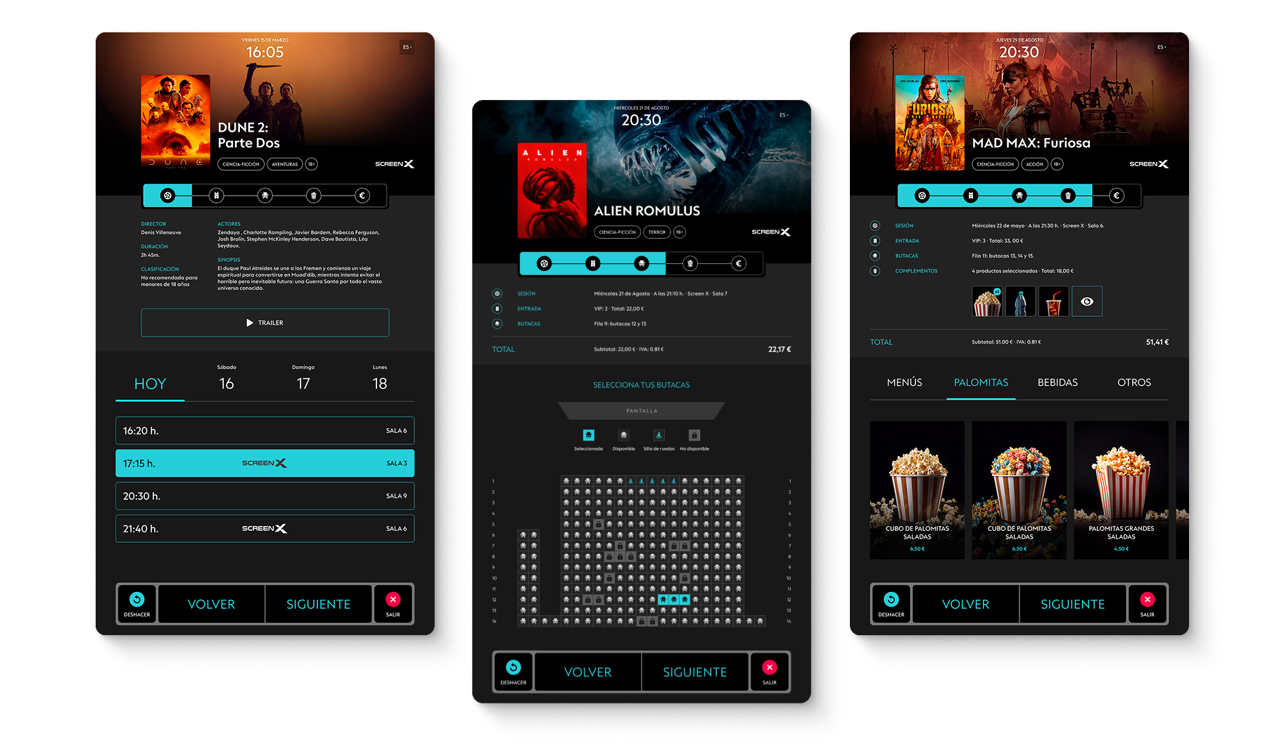 Digital Cinema kiosk